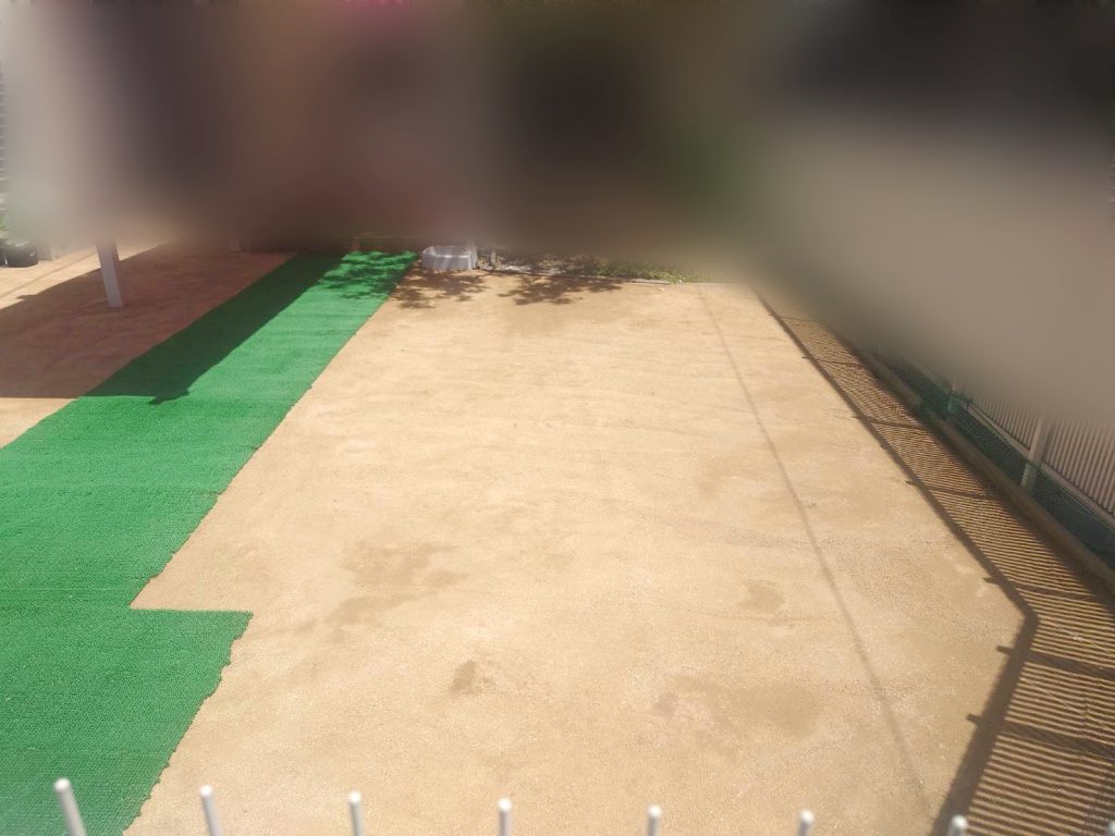 真砂土入れ替え工事